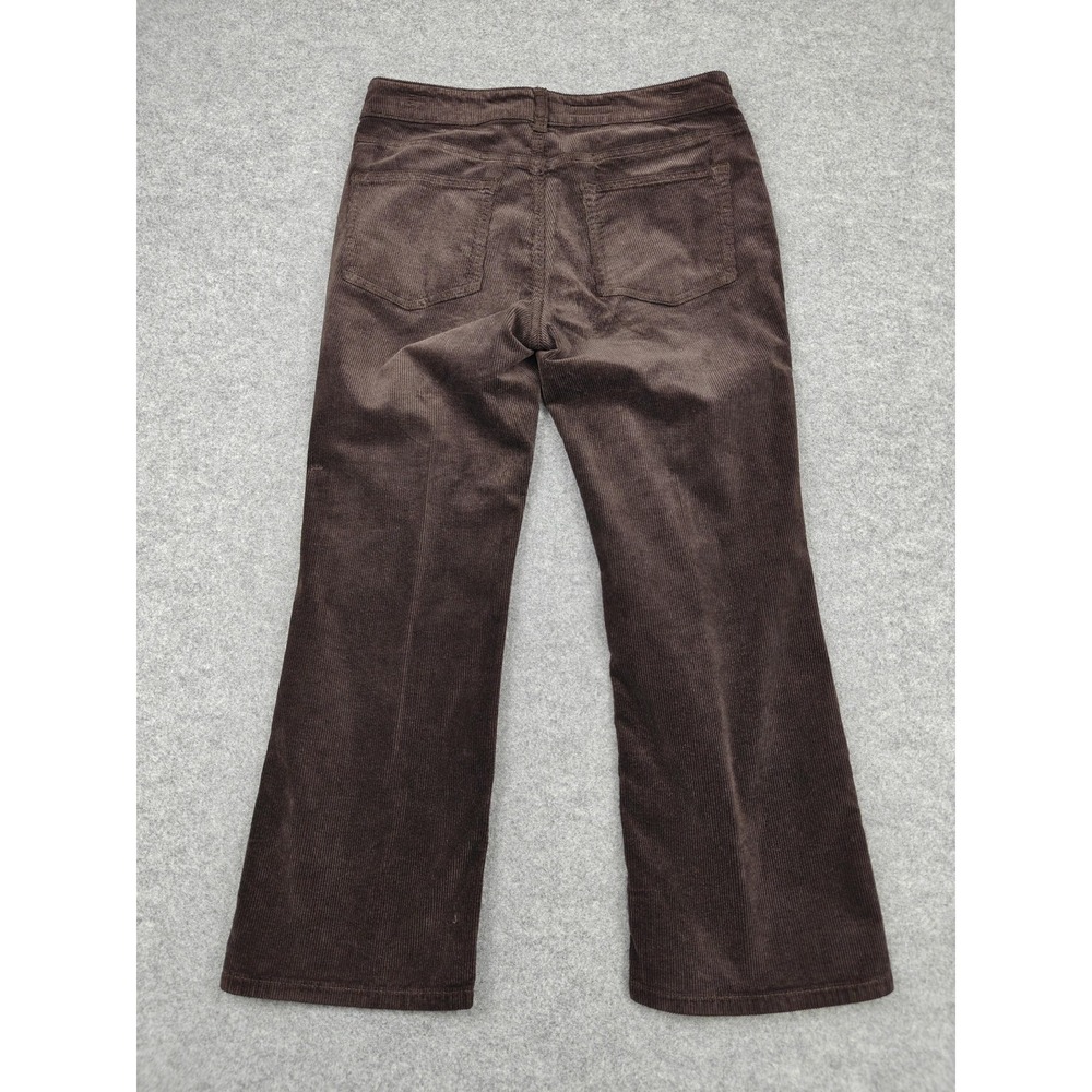 Pilcro Pants Womens 28 Petite Brown Corduroy Straight Leg Stretch Dress - Picture 6 of 11